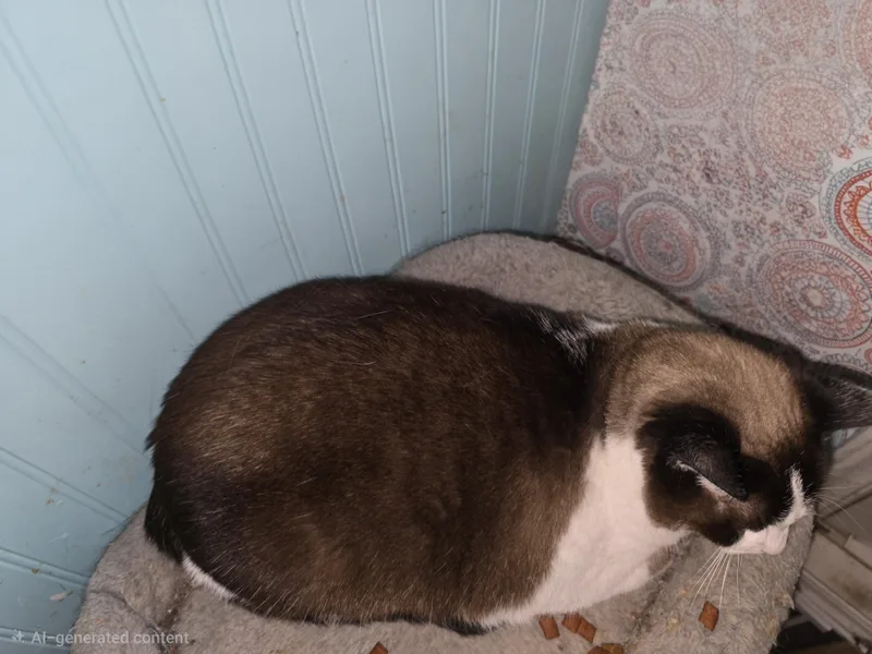 An adult large-sized female Snowshoe cat named Kaira for adoption in Mansfield, PA