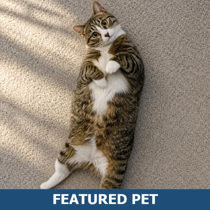 An adult large-sized female Brown / Chocolate Domestic Short Hair cat named Pepper for adoption in Hailey, ID