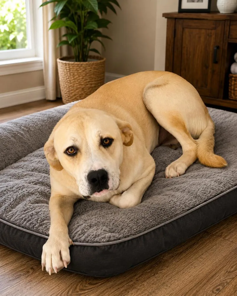 A young large-sized female Labrador Retriever dog named Charlie for adoption in Wilton, CA