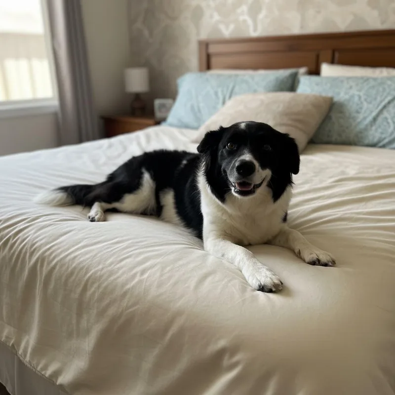 A young medium-sized female Border Collie dog named Astra for adoption in San Diego, CA