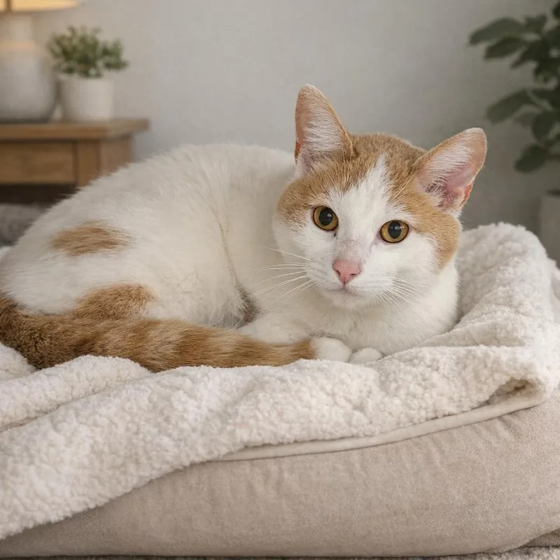 An adult small-sized male Orange / Red Domestic Short Hair cat named Minino for adoption in Hopkinton, MA