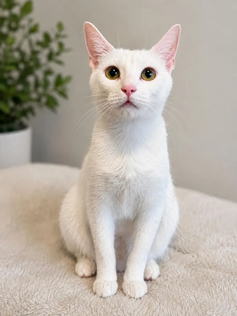A young medium-sized female Domestic Short Hair cat named Sky for adoption in Canton, CT