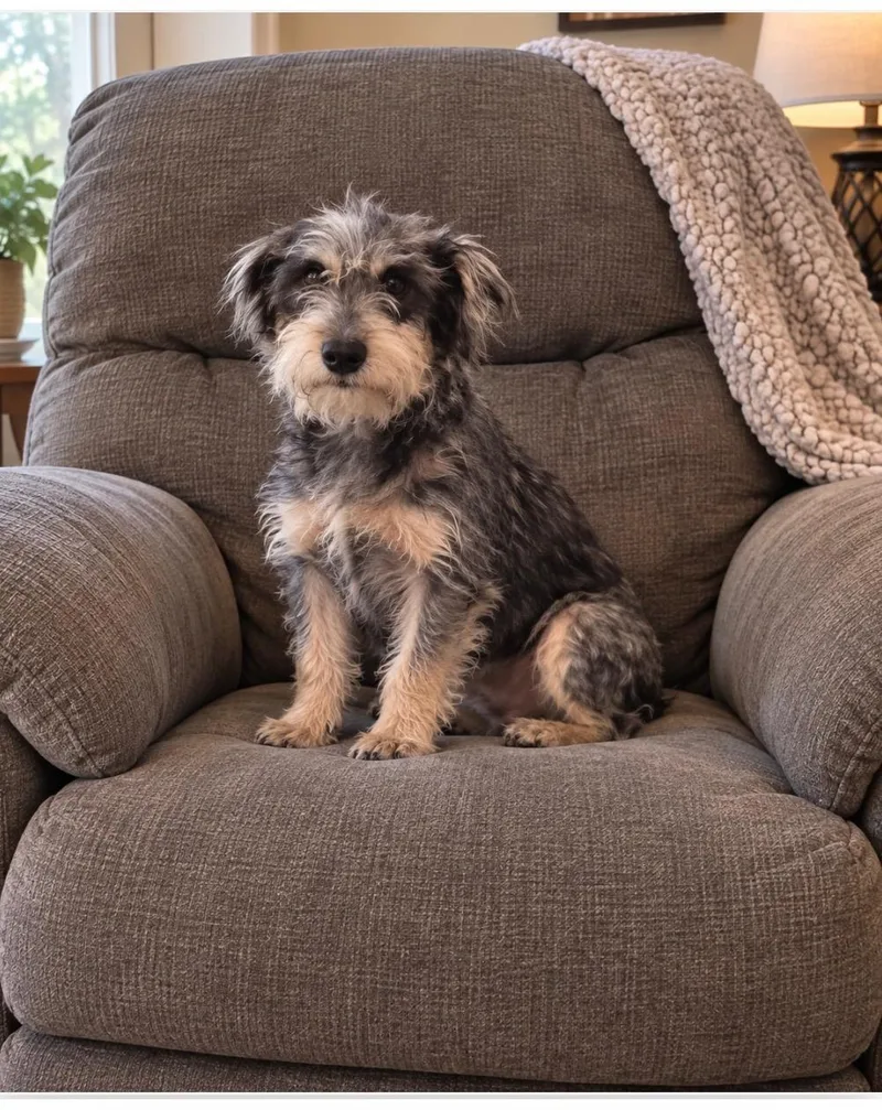 A young small-sized male Yorkshire Terrier dog named Bar Spoon for adoption in Armada, MI