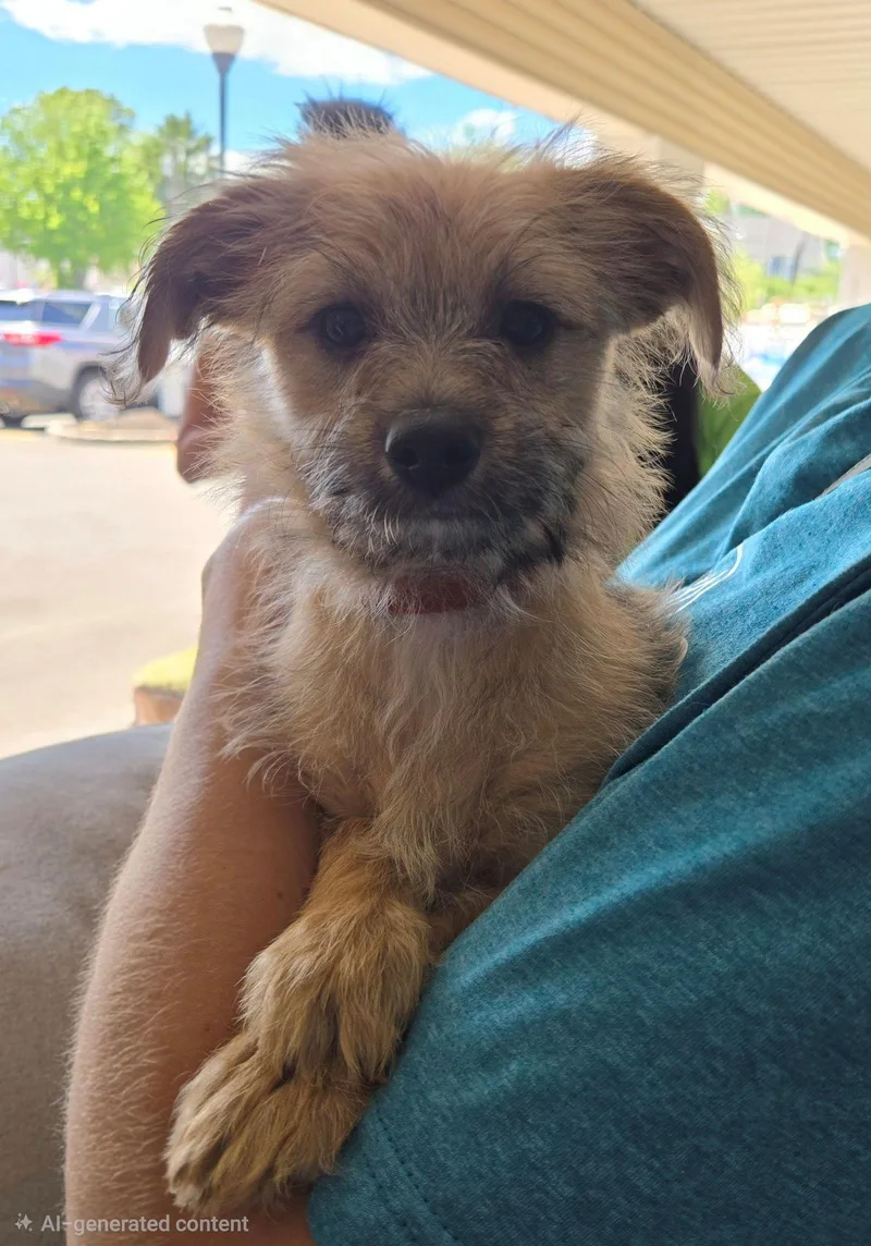A baby medium-sized male Terrier dog named Fern for adoption in Cliffwood, NJ