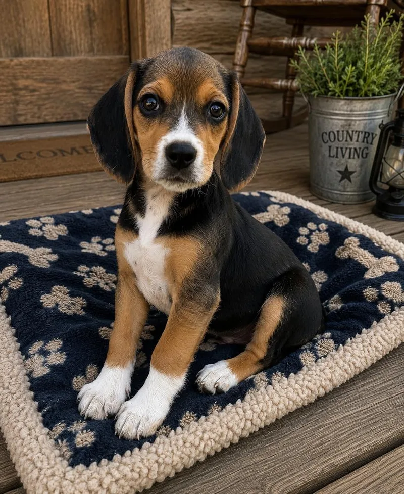 A baby medium-sized male Beagle dog named Duke  Country Road for adoption in Horn Lake, MS