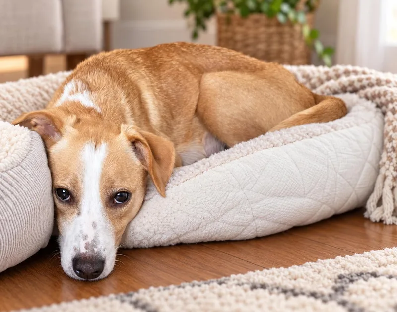 An adult medium-sized female Terrier dog named Pearl for adoption in Union Grove, WI