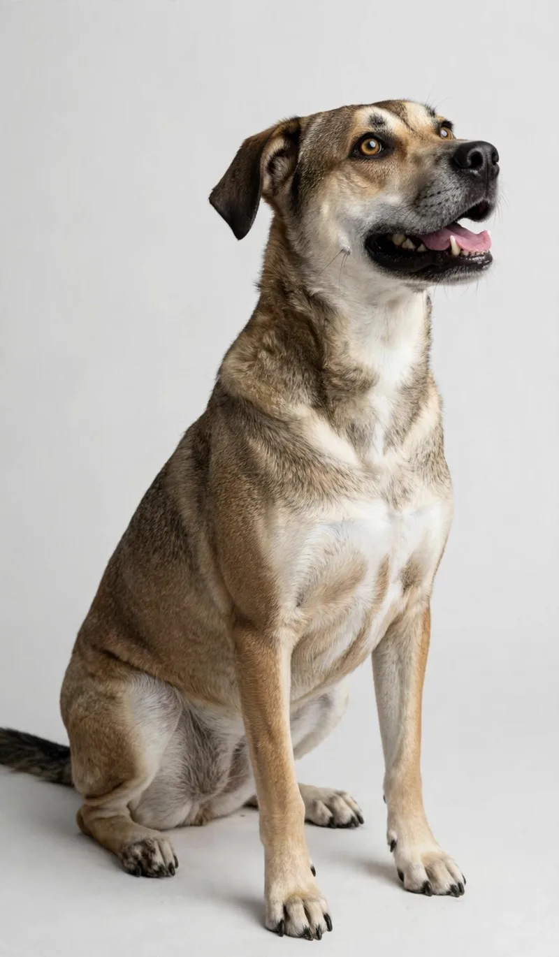 An adult medium-sized male Carolina Dog dog named Milo for adoption in Houston, TX