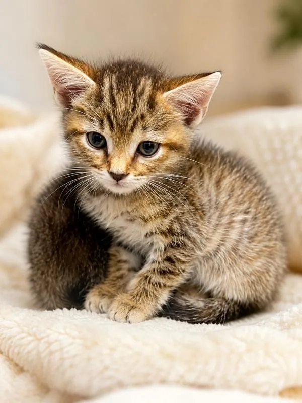 A baby small-sized female Domestic Short Hair cat named Snooki for adoption in Lafayette, LA