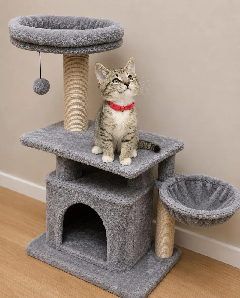 A young medium-sized female Tabby (Buff / Tan / Fawn) Domestic Short Hair cat named Bubbles for adoption in Belchertown, MA