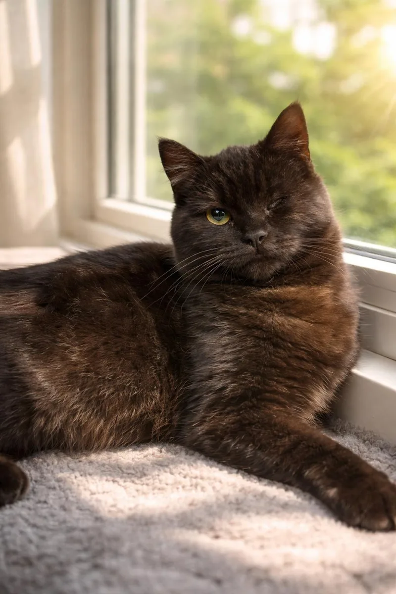 A baby medium-sized female Domestic Short Hair cat named Winkie for adoption in Rio Linda, CA