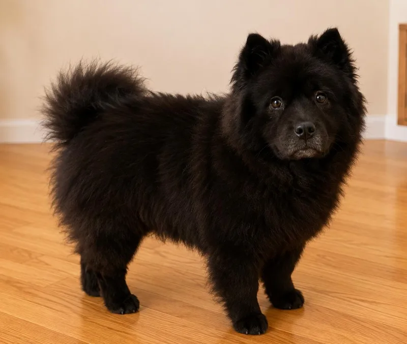 An adult large-sized male Chow Chow dog named Lug Nut aka Gentle for adoption in Palo Alto, CA