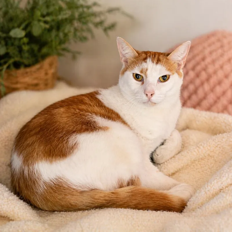 A young small-sized male Orange / Red Domestic Short Hair cat named Marmalade for adoption in Hopkinton, MA