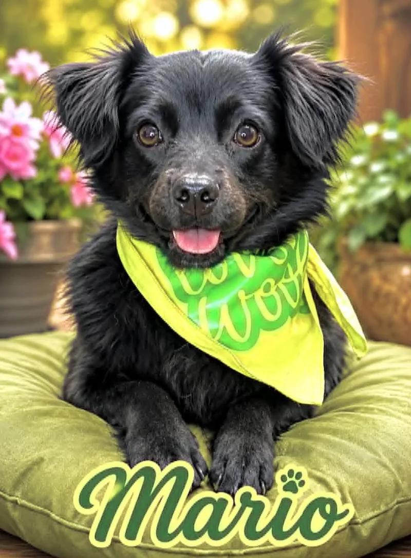 A young small-sized male Pomeranian dog named Mario for adoption in Allen, TX