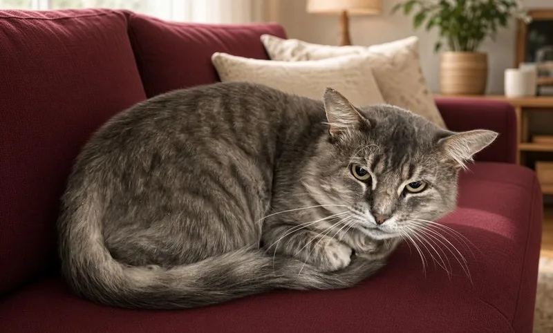 An adult large-sized male Domestic Short Hair cat named Spooner LH for adoption in Greenville, SC