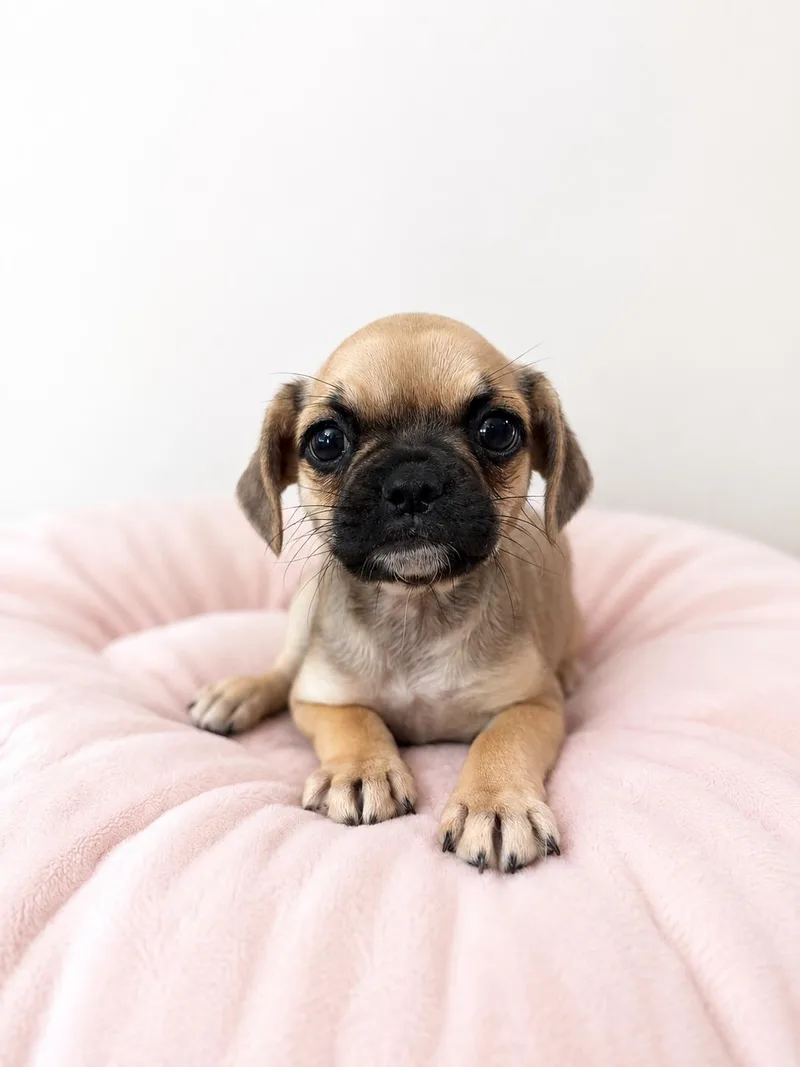 A baby small-sized female Pug dog named Jewels for adoption in Corona, CA