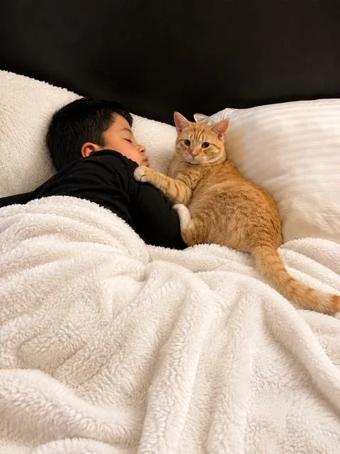 A young medium-sized male Tabby (Orange / Red) Domestic Short Hair cat named Waffles for adoption in Los Angeles, CA