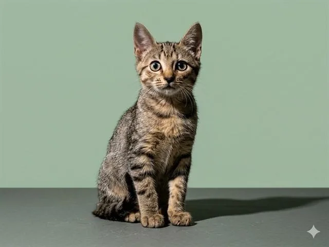 A baby small-sized female Domestic Short Hair cat named Ali for adoption in Jacksonville, FL
