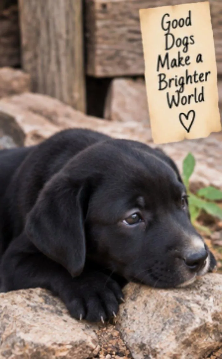 A baby medium-sized male Mountain Cur dog named Grits for adoption in Batesville, AR