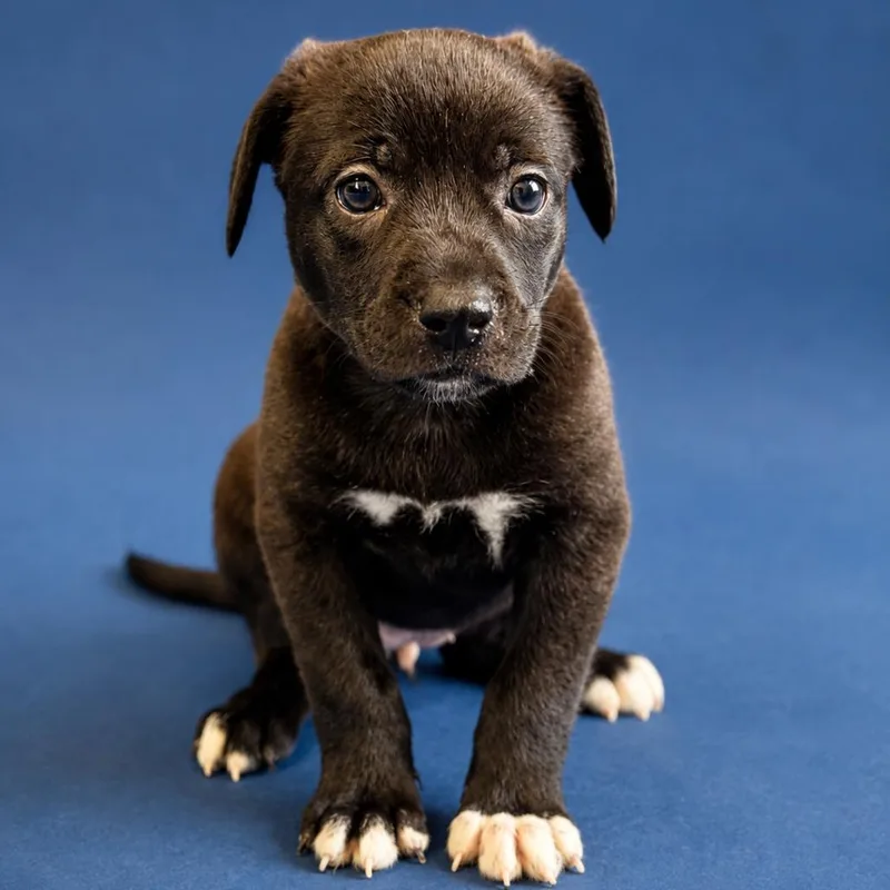 A baby small-sized female Beagle dog named Tide for adoption in Hughesville, MD