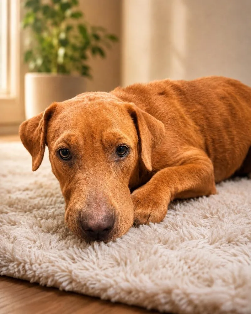 A young medium-sized female Labrador Retriever dog named Petunia for adoption in North Syracuse, NY