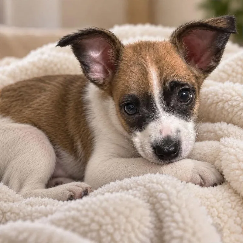 A baby small-sized male Chihuahua dog named Palm for adoption in Tampa, FL