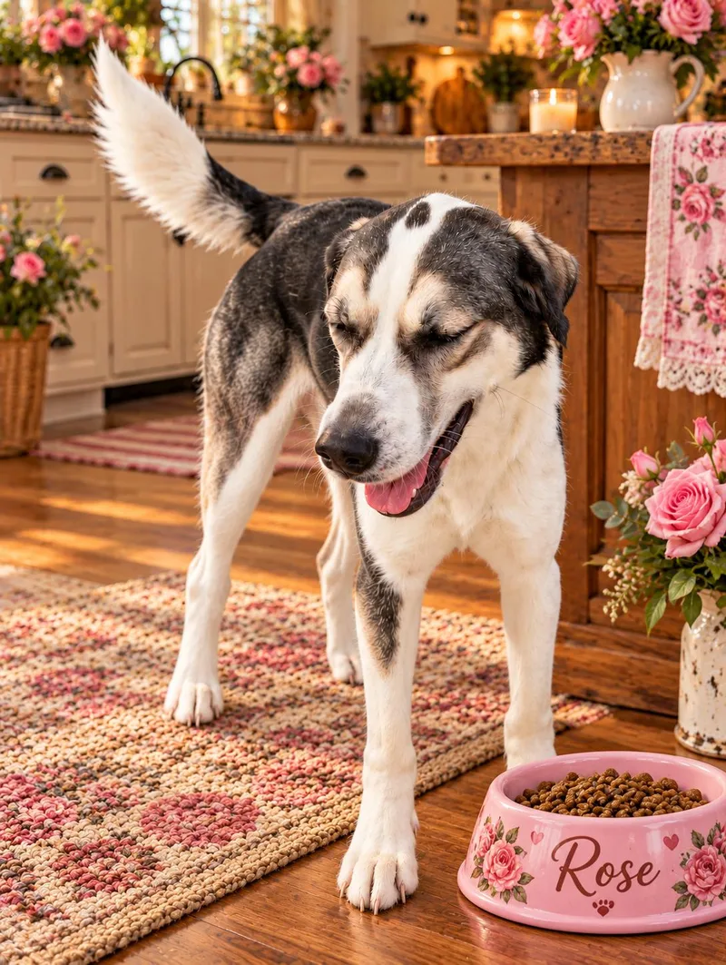An adult medium-sized female Anatolian Shepherd dog named Rose for adoption in Farmington, MO