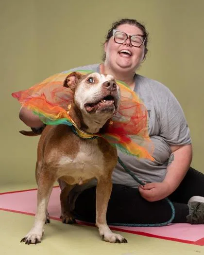 A senior medium-sized male Mixed Breed dog named Pirate Pete for adoption in Atlanta, GA