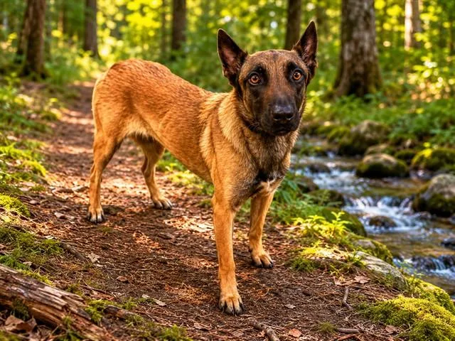 A young large-sized female Belgian Shepherd / Malinois dog named Denise for adoption in Miami, FL