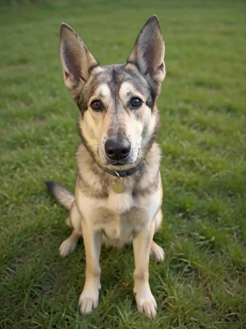 An adult medium-sized male Siberian Husky dog named Louis for adoption in Walnut Creek, CA
