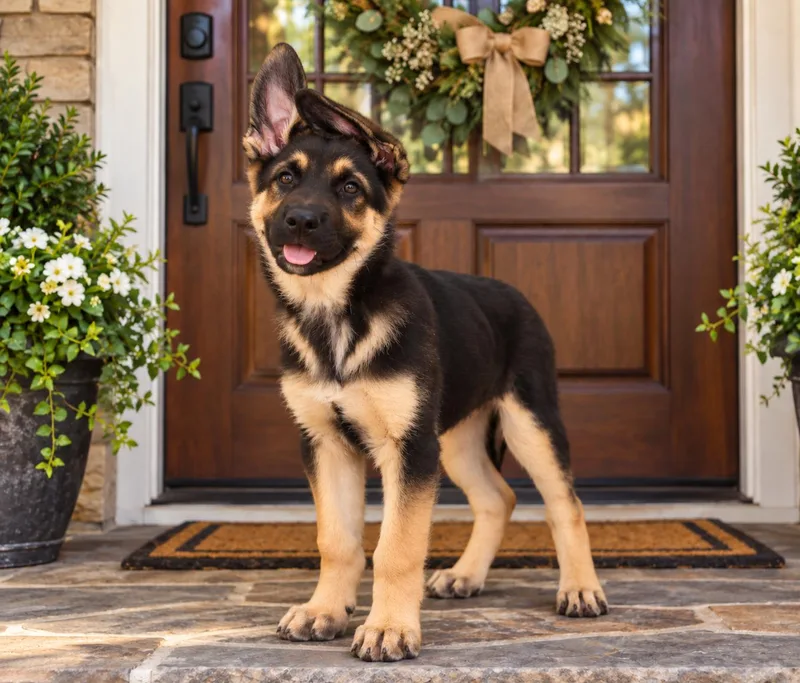 A young medium-sized male German Shepherd Dog dog named Henry for adoption in POTOMAC, MD