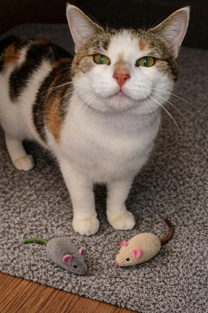 A young medium-sized female Calico Domestic Short Hair cat named Daphney for adoption in Spring Brook, NY