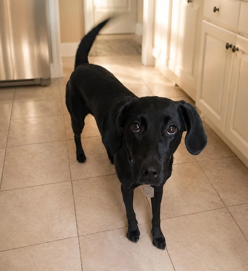 A baby medium-sized female Labrador Retriever dog named Nova for adoption in North Syracuse, NY
