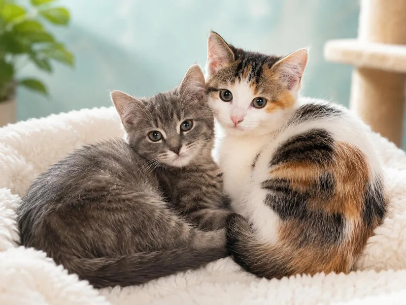 A baby medium-sized female Domestic Short Hair cat named Naomi for adoption in Trenton, NJ