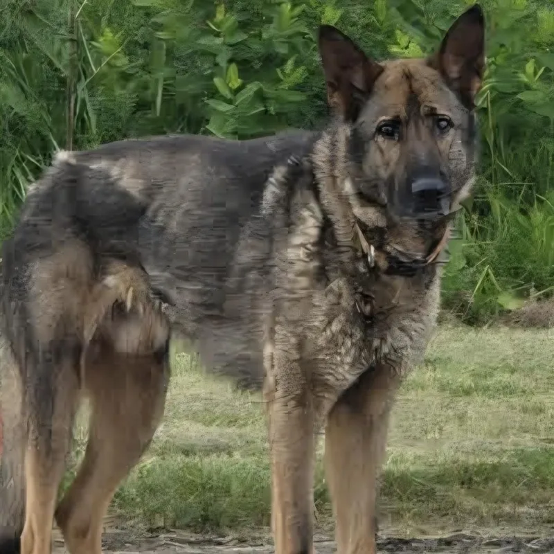 An adult extra large-sized male Bicolor German Shepherd Dog dog named Wilbur for adoption in Medina, OH