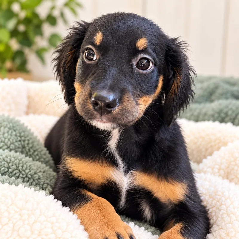 A baby small-sized female Mixed Breed dog named Bonnie for adoption in Hopkinton, MA