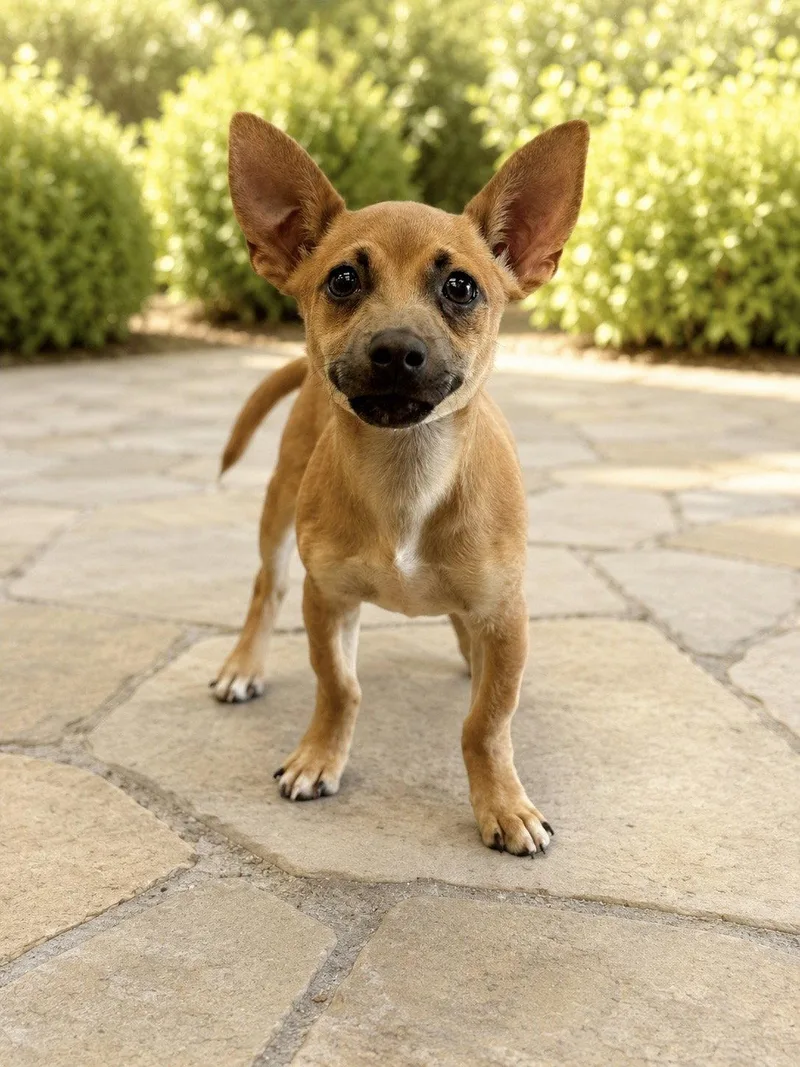 A young small-sized male Chihuahua dog named Chachi for adoption in Helotes, TX