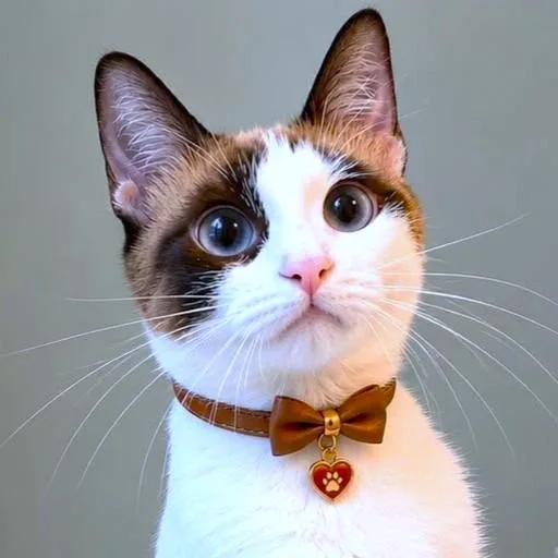 A young medium-sized female Siamese cat named Mae Mae Snowshoe for adoption in Danbury, CT