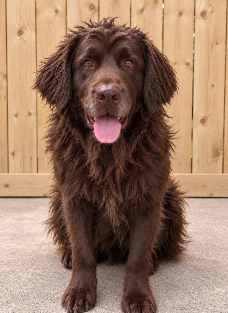 An adult extra large-sized female Newfoundland Dog dog named Coco for adoption in Dallas, TX