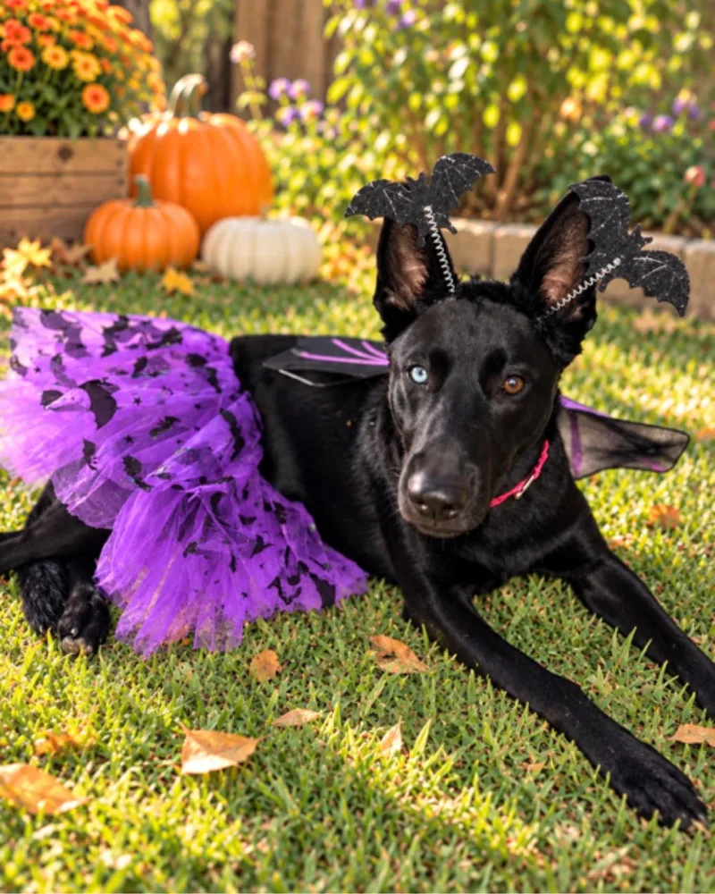 A young medium-sized female Black Shepherd dog named Roxy Moxy for adoption in Valley Village, CA