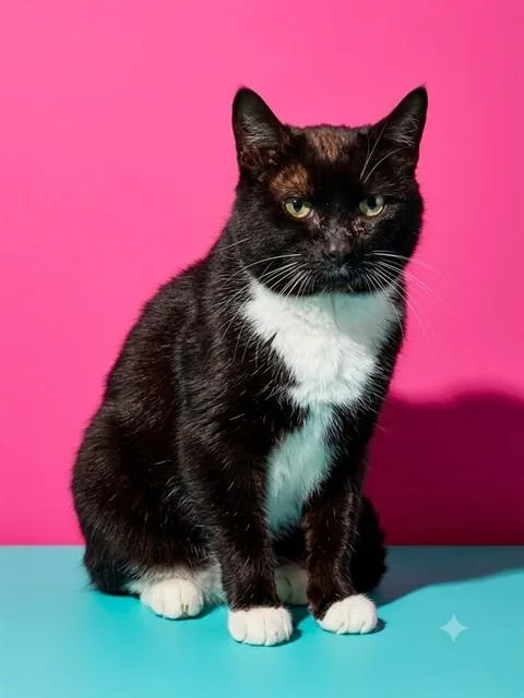 An adult large-sized female Domestic Short Hair cat named Estelle for adoption in Jacksonville, FL