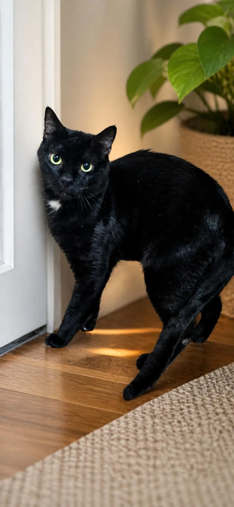 An adult medium-sized male Egyptian Mau cat named King for adoption in Polk city, FL