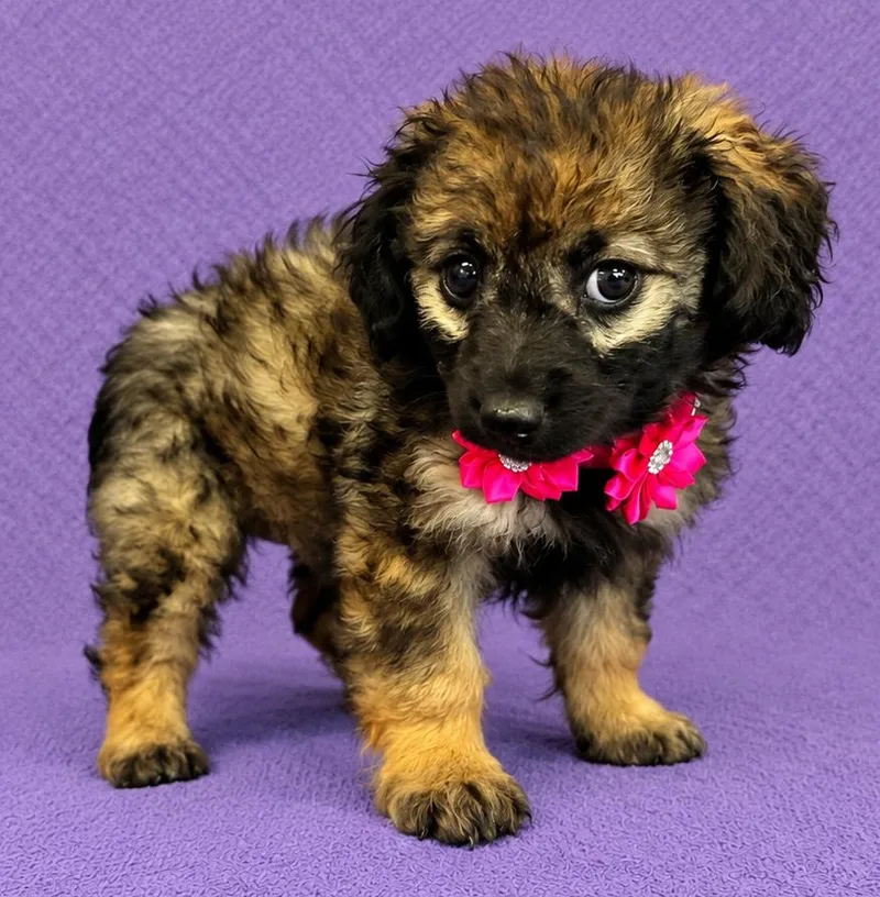 A baby small-sized female Black Poodle (Toy) dog named Lolly for adoption in Lodi, CA