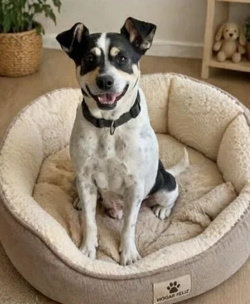 An adult medium-sized female Tricolor (Brown, Black, & White) Terrier dog named Anna for adoption in Graham, WA