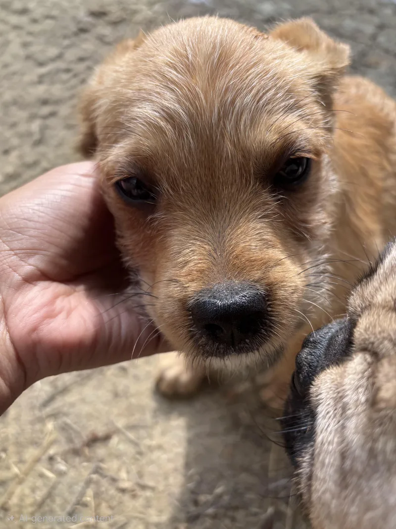 A baby small-sized male Apricot / Beige Chihuahua dog named Charlie Brown for adoption in Plano, TX