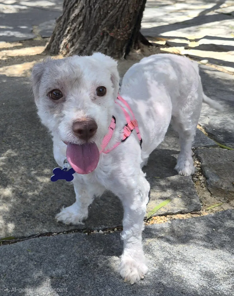 An adult small-sized female Havanese dog named Pixie for adoption in Los Angeles, CA