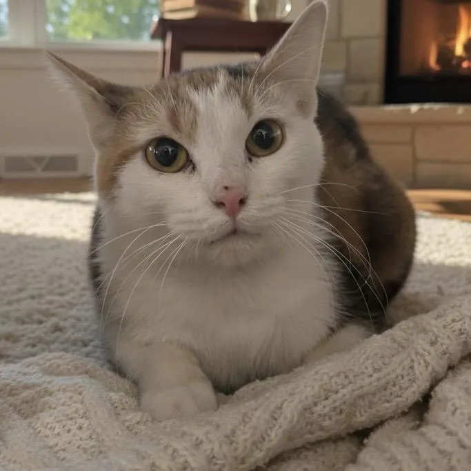 An adult small-sized female Calico Domestic Short Hair cat named BonnieC for adoption in East Saint Louis, IL