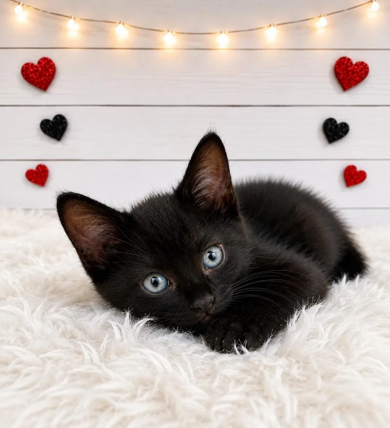 A baby small-sized male Domestic Short Hair cat named Surfer for adoption in Corpus Christi, TX