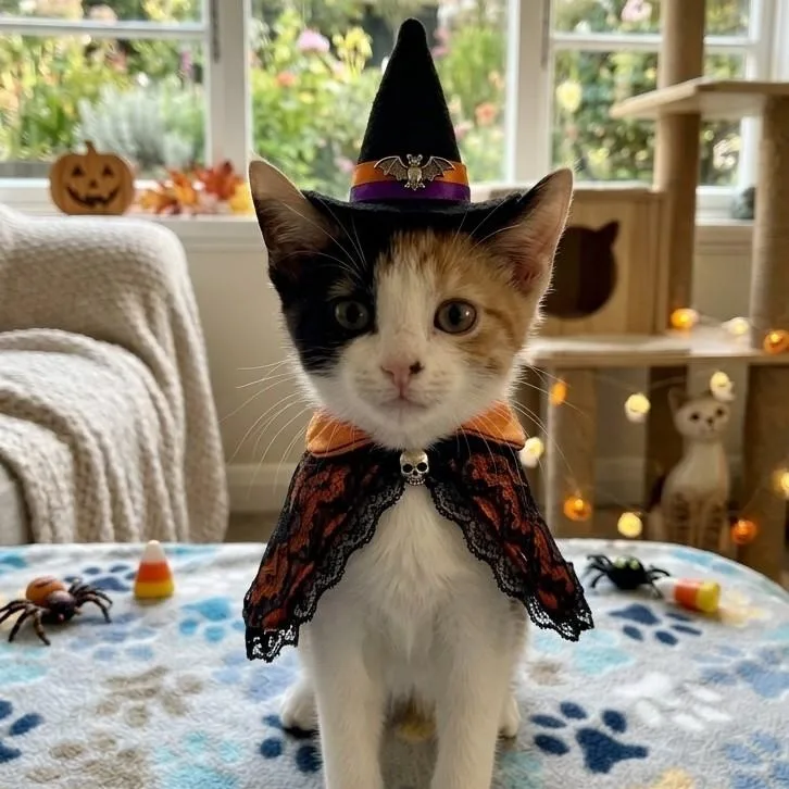 A baby small-sized female Domestic Short Hair cat named Gloria for adoption in Boca Raton, FL
