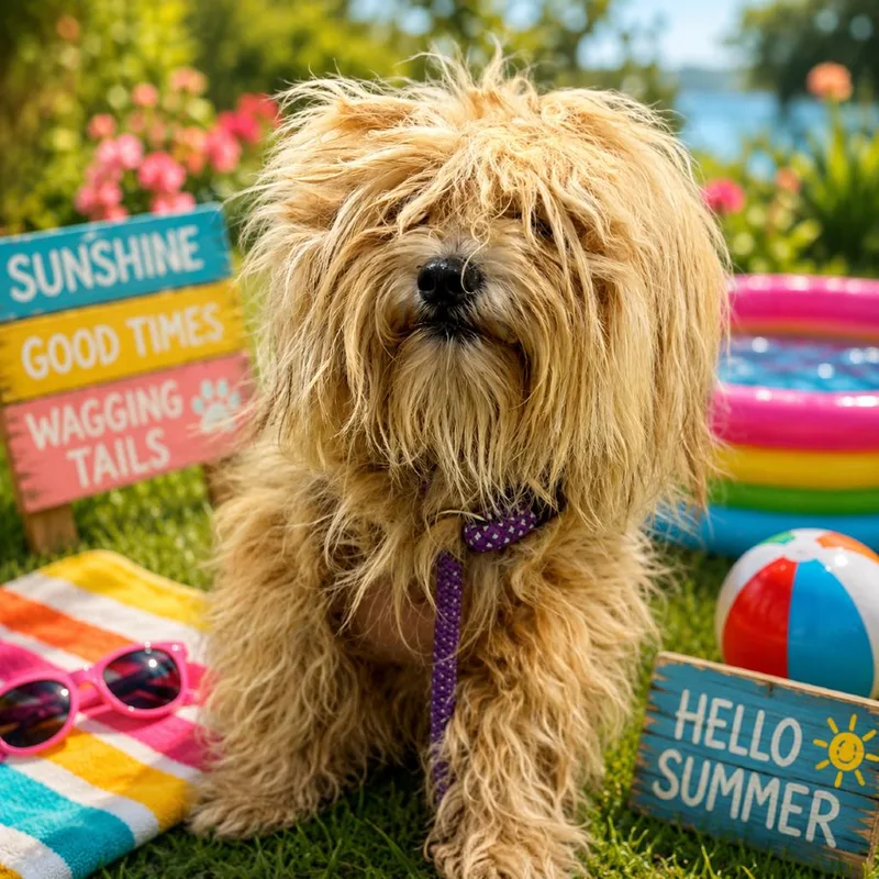 An adult small-sized male White / Cream Mixed Breed dog named Grover for adoption in Columbiana, AL