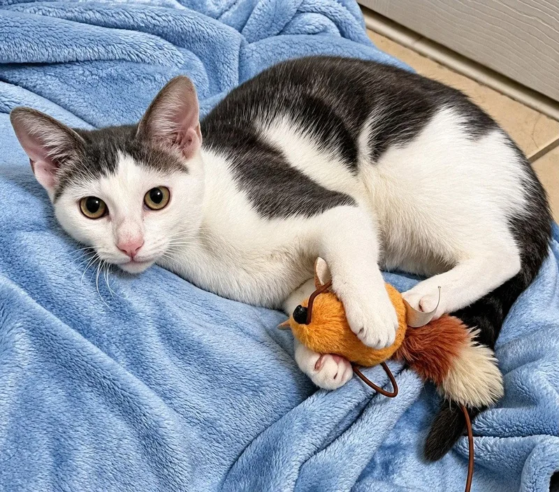 A young medium-sized female Domestic Short Hair cat named Jewel  months AVA for adoption in Sterling, MA